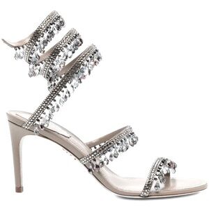 Rene Caovilla Cleo Chandelier Crystal Heels
